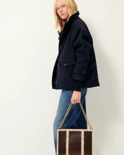 Shop Sessùn Lee wooly Navy