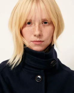 Shop Sessùn Lee wooly Navy