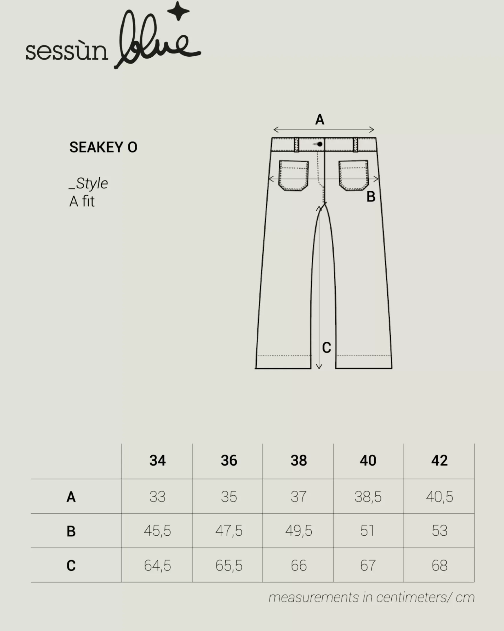 Store Sessùn Seakey o VintageBlue