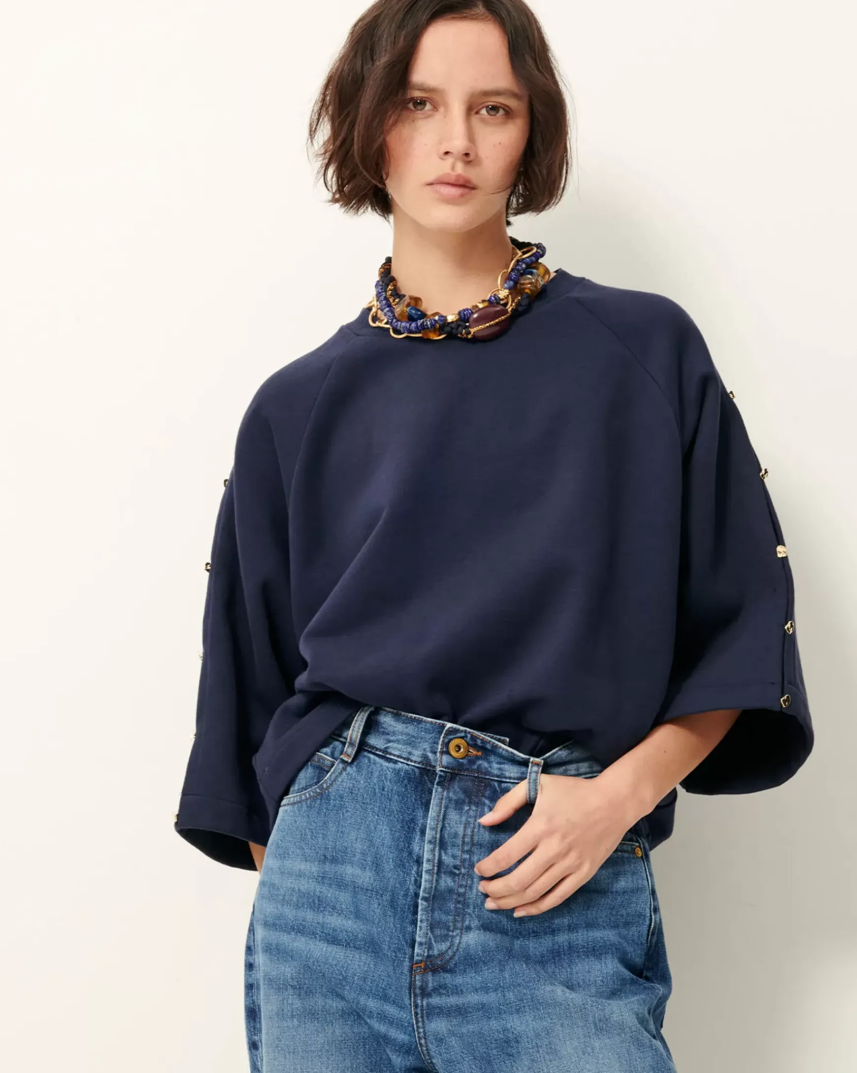 Shop Sessùn Sound sweat Indigo